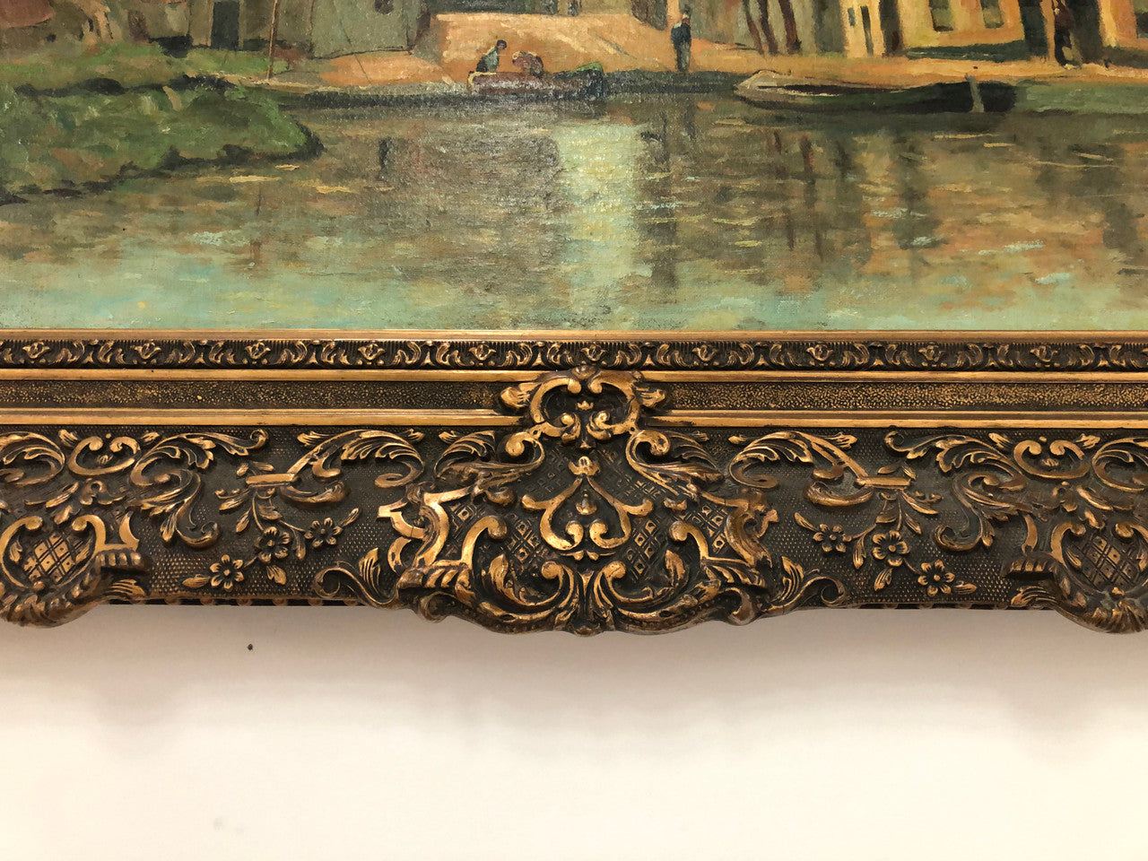 Stunning Framed Oil On Canvas | Antique & Vintage | Moonee Ponds Antiques | Australia Wide Delivery