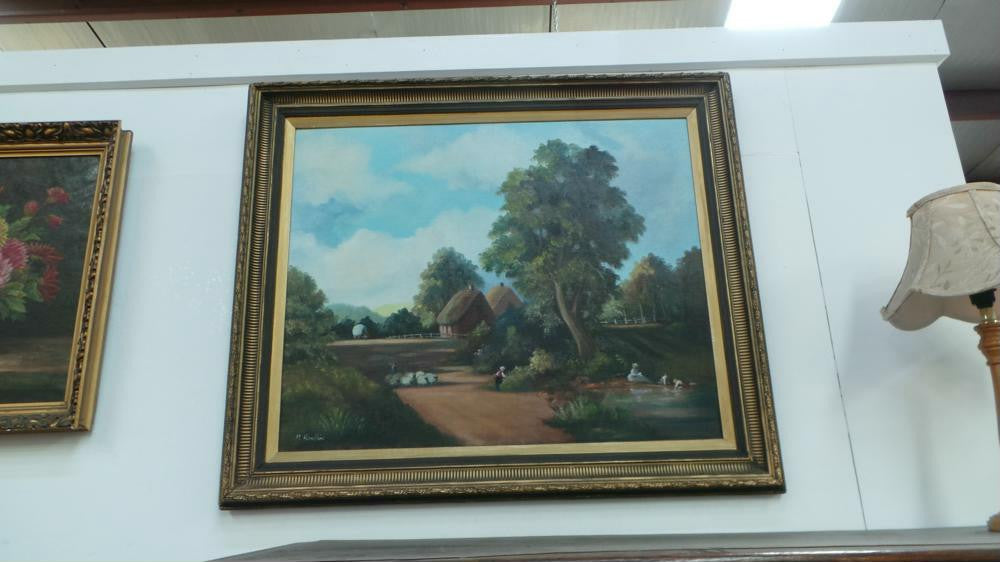 English School Oil Painting | Antique & Vintage | Moonee Ponds Antiques | Australia Wide Delivery