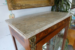 French Walnut Inlaid Vitrine | Antique & Vintage | Moonee Ponds Antiques | Australia Wide Delivery