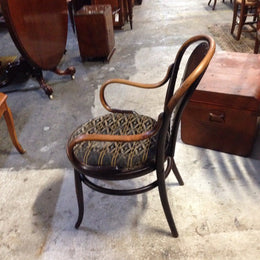 Victorian Bentwood Carver Chair