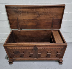 Antique French Oak Coffer | Antique & Vintage | Moonee Ponds Antiques | Australia Wide Delivery