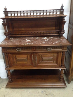 French Walnut Servery | Antique & Vintage | Moonee Ponds Antiques | Australia Wide Delivery