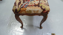 Antique French Louis XV Style Tapestry Stool | Antique & Vintage | Moonee Ponds Antiques | Australia Wide Delivery