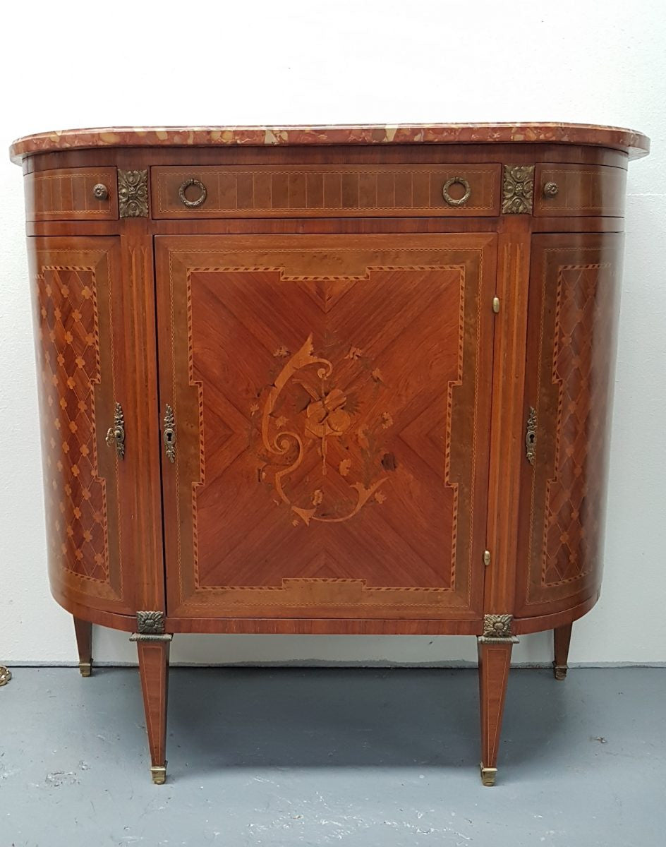 French Inlaid Cabinet