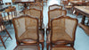 Set Of Six French Oak Chairs With Cane Seat And Back | Antique & Vintage | Moonee Ponds Antiques | Australia Wide Delivery