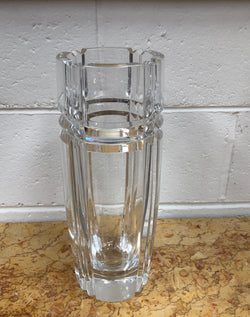 Swedish Orrefors Signed Tall Vase | Antique & Vintage | Moonee Ponds Antiques | Australia Wide Delivery