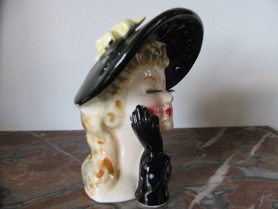 Beautiful Head Vase | Antique & Vintage | Moonee Ponds Antiques | Australia Wide Delivery