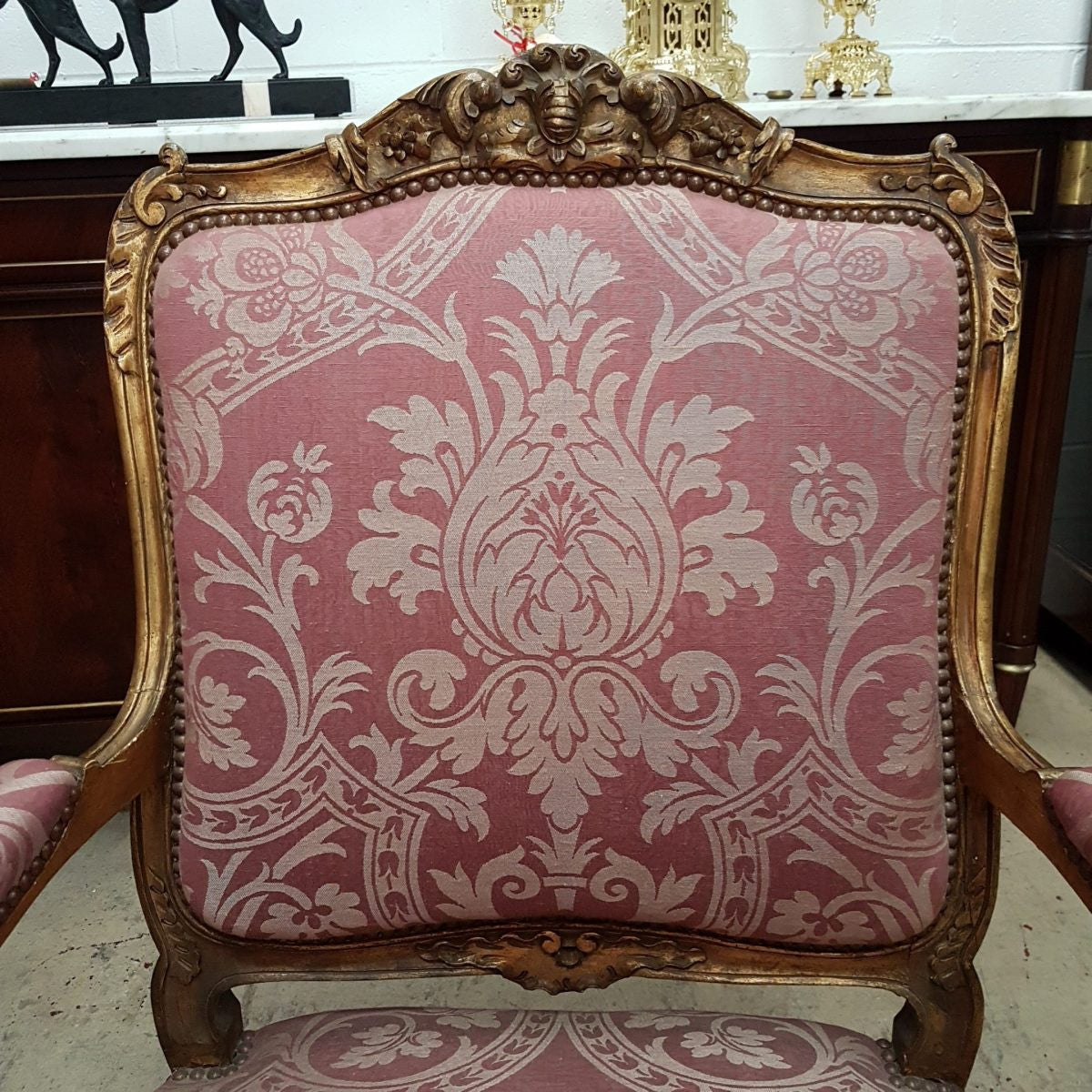 Pair Of French Louis XV Style Fauteuil | Antique & Vintage | Moonee Ponds Antiques | Australia Wide Delivery