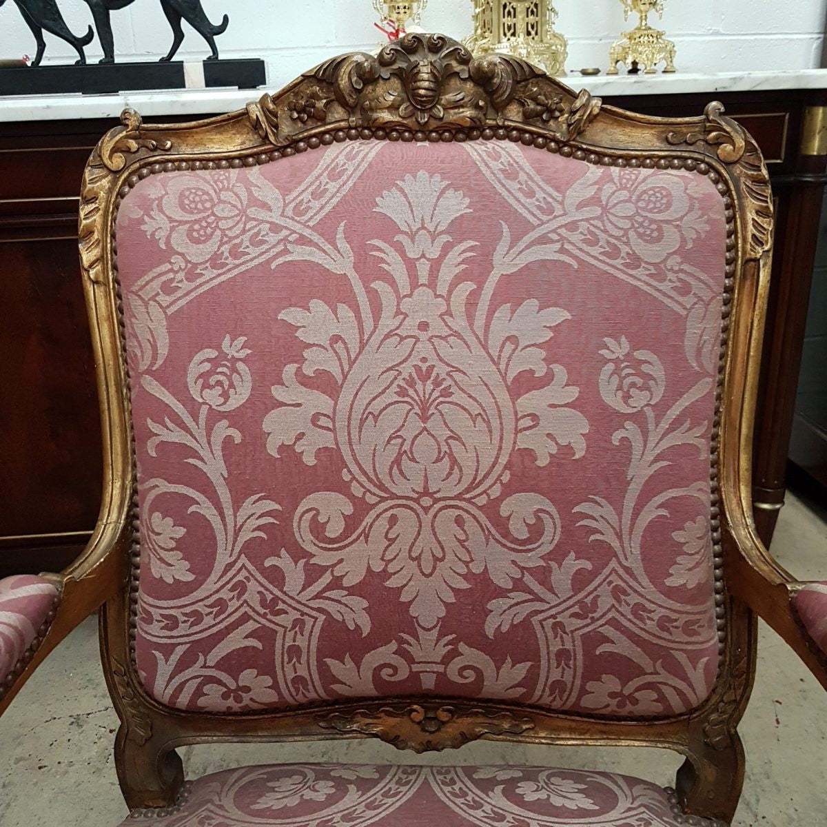 Pair Of French Louis XV Style Fauteuil