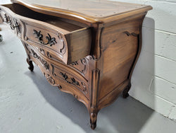 Impressive French Louis 15th Style Three Drawer Commode | Antique & Vintage | Moonee Ponds Antiques | Australia Wide Delivery