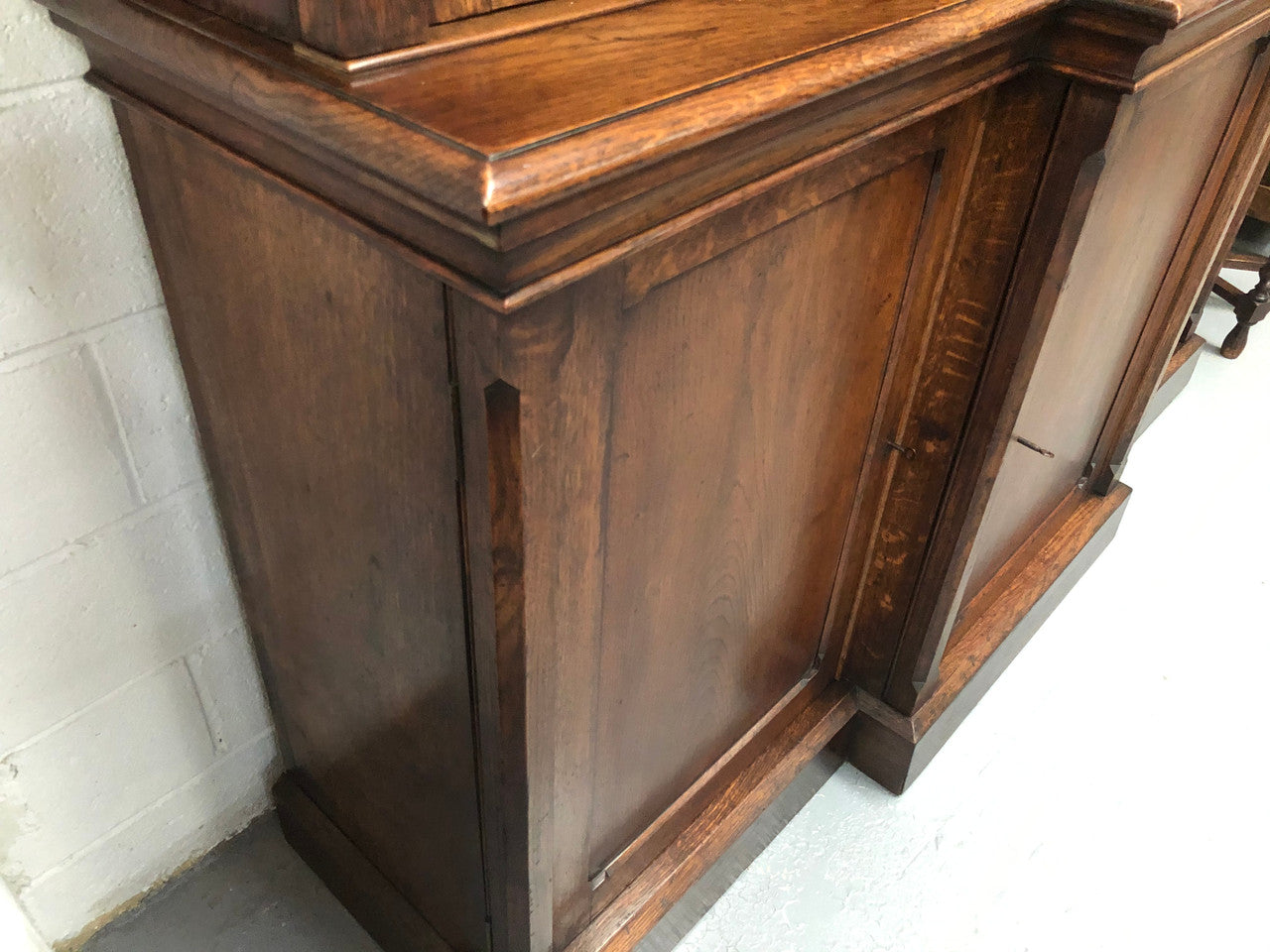 Amazing Six Door Oak English Bookcase | Antique & Vintage | Moonee Ponds Antiques | Australia Wide Delivery