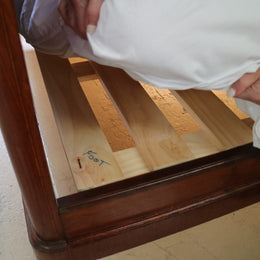 French Elm Queen Size Bed