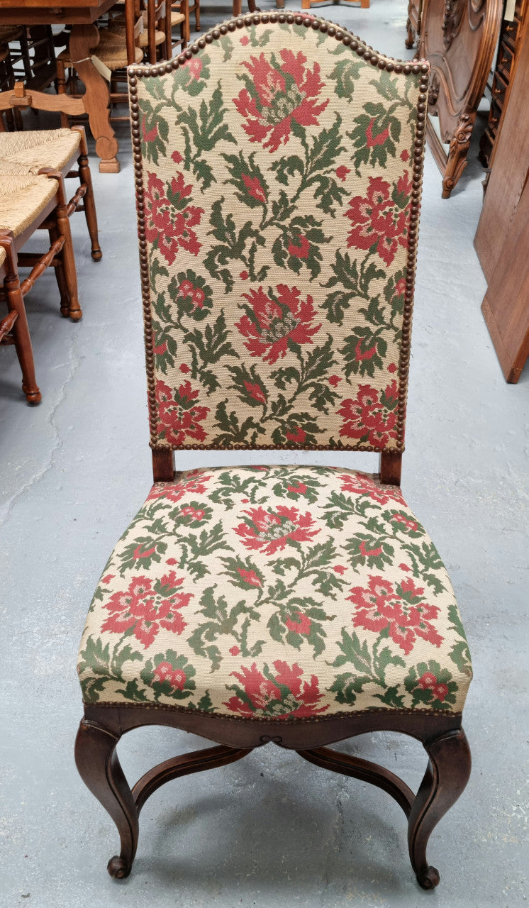 Rare Set of Eight High Quality French Walnut Louis XV Style Chairs | Antique & Vintage | Moonee Ponds Antiques | Australia Wide Delivery