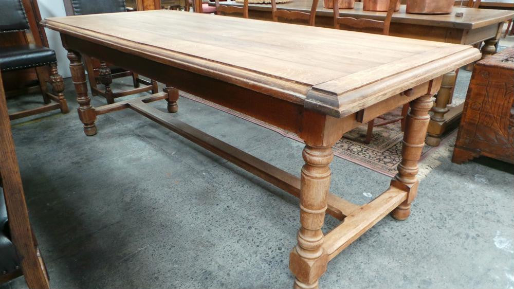 French Oak Rustic Refectory Table
