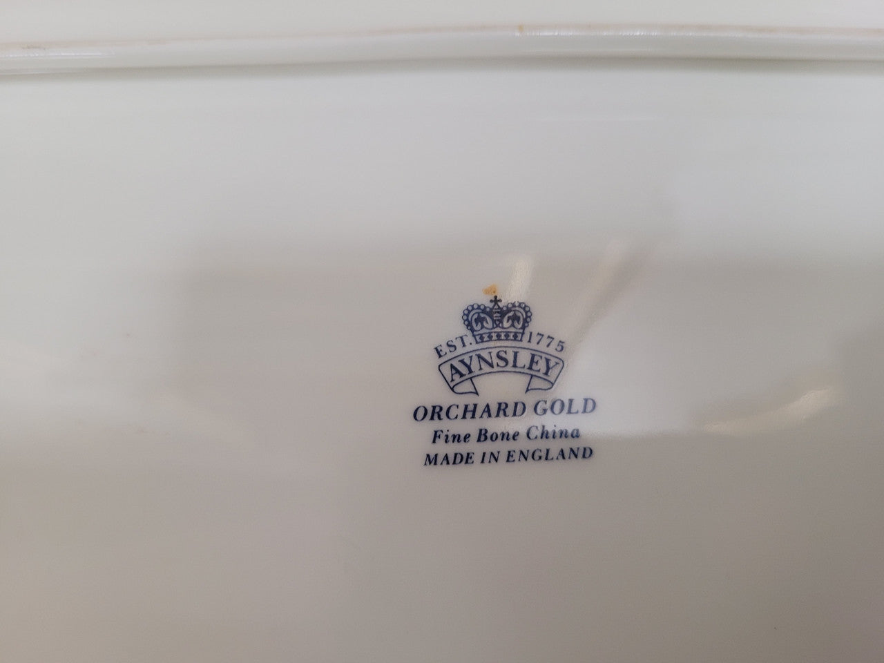 Aynsley Orchard Gold Serving Tray | Antique & Vintage | Moonee Ponds Antiques | Australia Wide