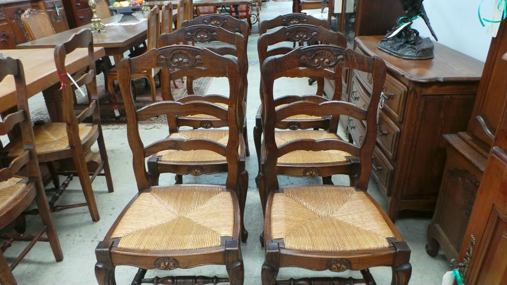 Set of Six French Dining Chairs-2 | Antique & Vintage | Moonee Ponds Antiques | Australia Wide Delivery