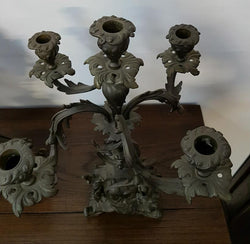 French Bronze Clock Set | Antique & Vintage | Moonee Ponds Antiques | Australia Wide Delivery