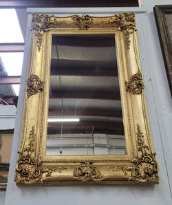 Stunning Antique Carved Gilt Wood Framed Mirror | Antique & Vintage | Moonee Ponds Antiques | Australia Wide Delivery