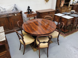 William IV Rosewood Tilt Top Round Table | Antique & Vintage | Moonee Ponds Antiques | Australia Wide Delivery