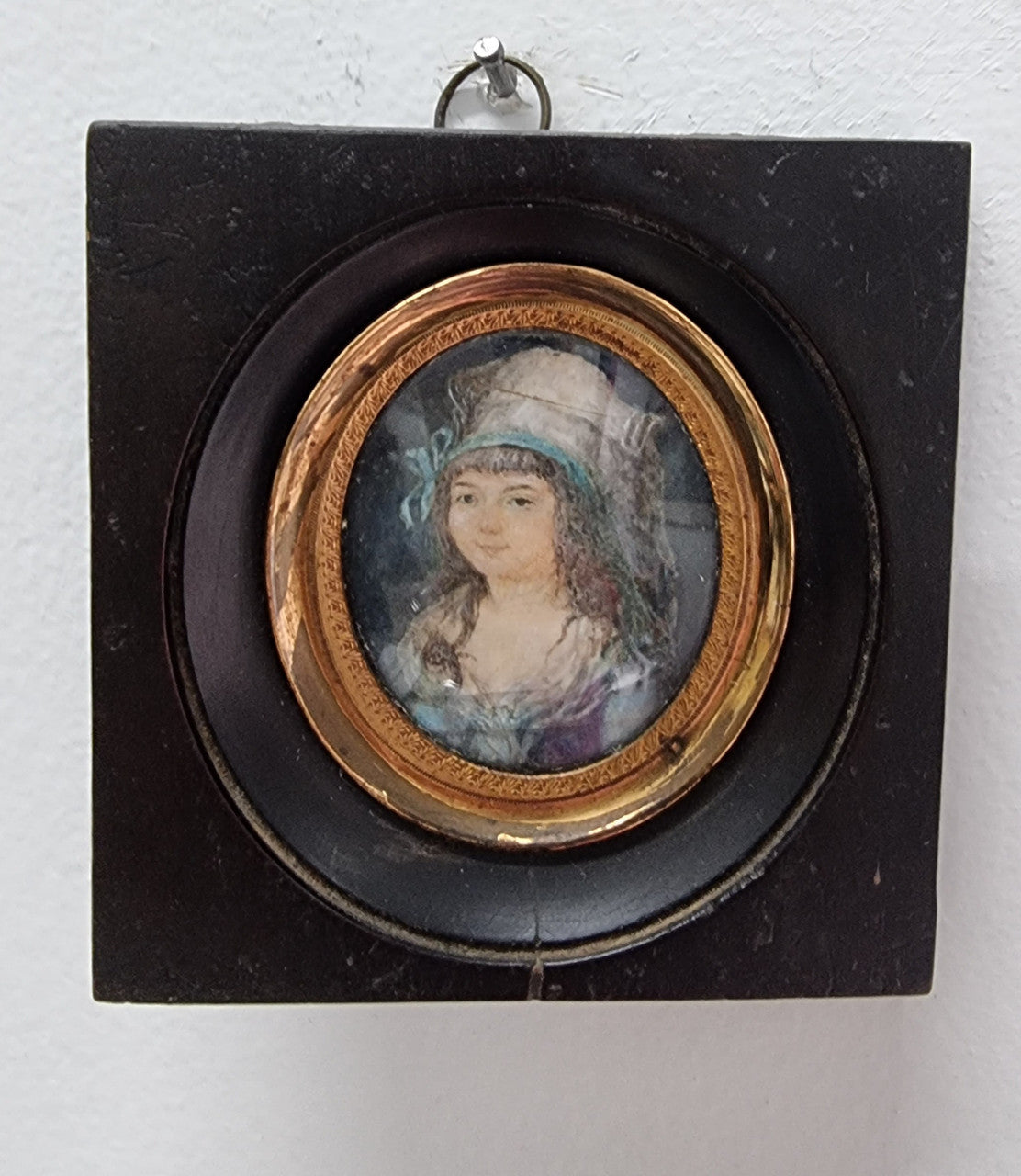 Antique Hand Painted Miniature