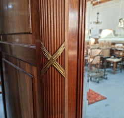 French Louis XVI Style Mirrored Two Door Armoire Wardrobe | Antique & Vintage | Moonee Ponds Antiques | Australia Wide Delivery