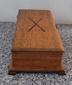 Vintage Silky Oak & Cedar Jewellery Box | Antique & Vintage | Moonee Ponds Antiques | Australia Wide Delivery