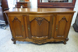 French Oak Entertainment Cupboard | Antique & Vintage | Moonee Ponds Antiques | Australia Wide Delivery