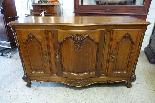 French Oak Entertainment Cupboard