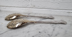 Pair Sheffield Silver Plate Berry Bowl Servers | Antique & Vintage | Moonee Ponds Antiques | Australia Wide Delivery