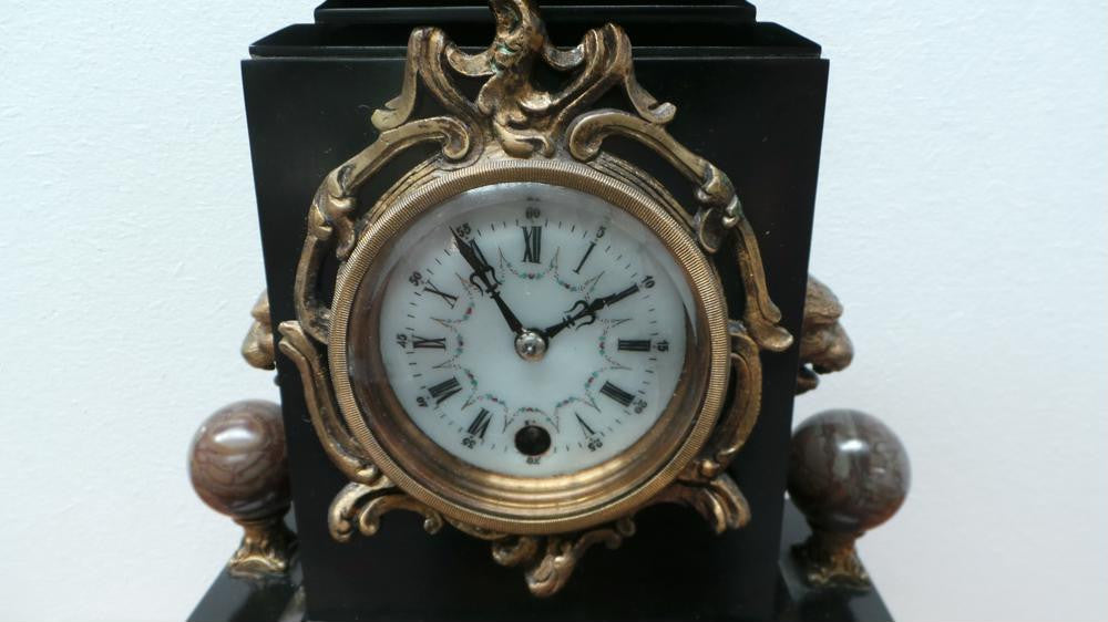 Antique French Style Mantle Clock | Antique & Vintage | Moonee Ponds Antiques | Australia Wide Delivery