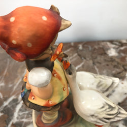 Rare Vintage Hummel Figurine "47-0" The Goose Girl | Antique & Vintage | Moonee Ponds Antiques | Australia Wide Delivery