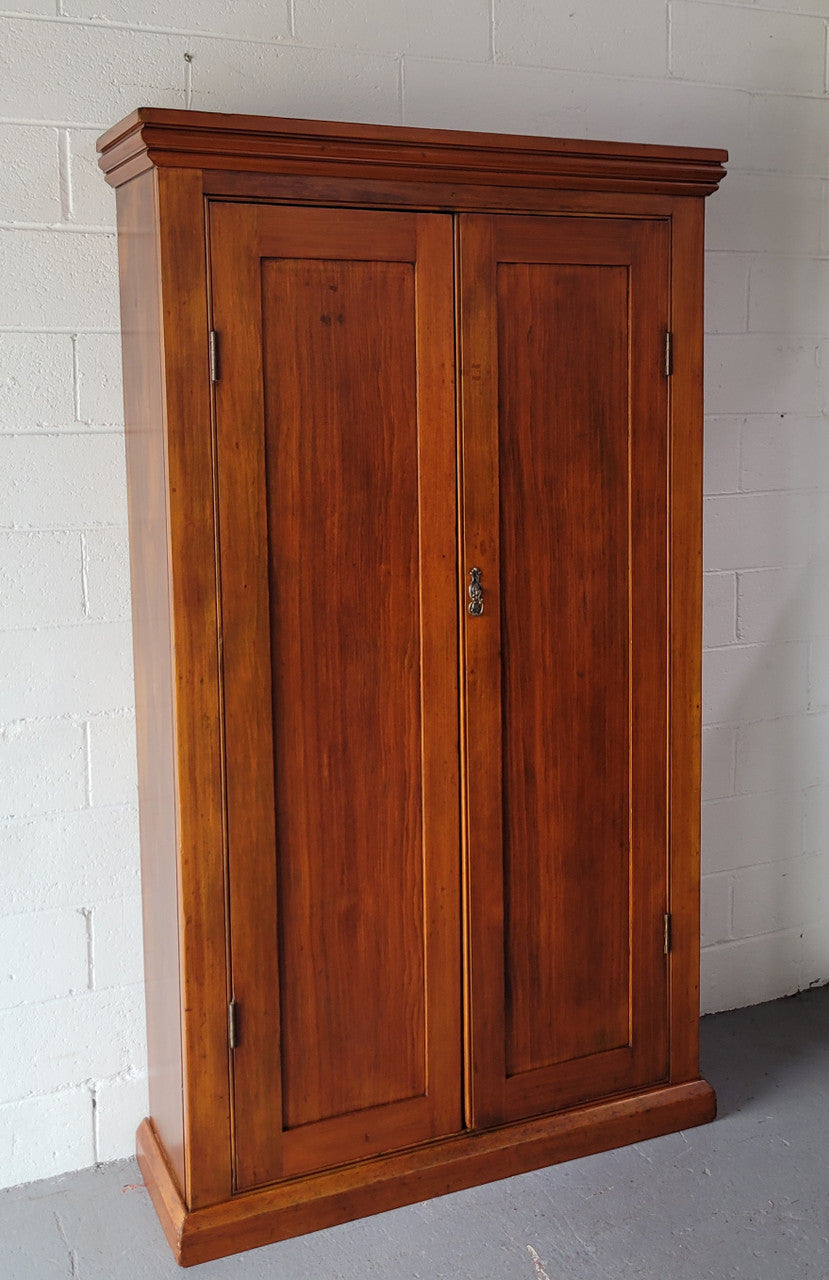 Australian Victorian Pine Storage Cupboard