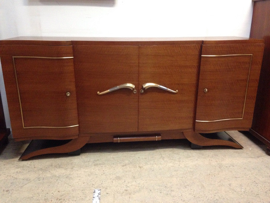 French Walnut Art Deco Buffet