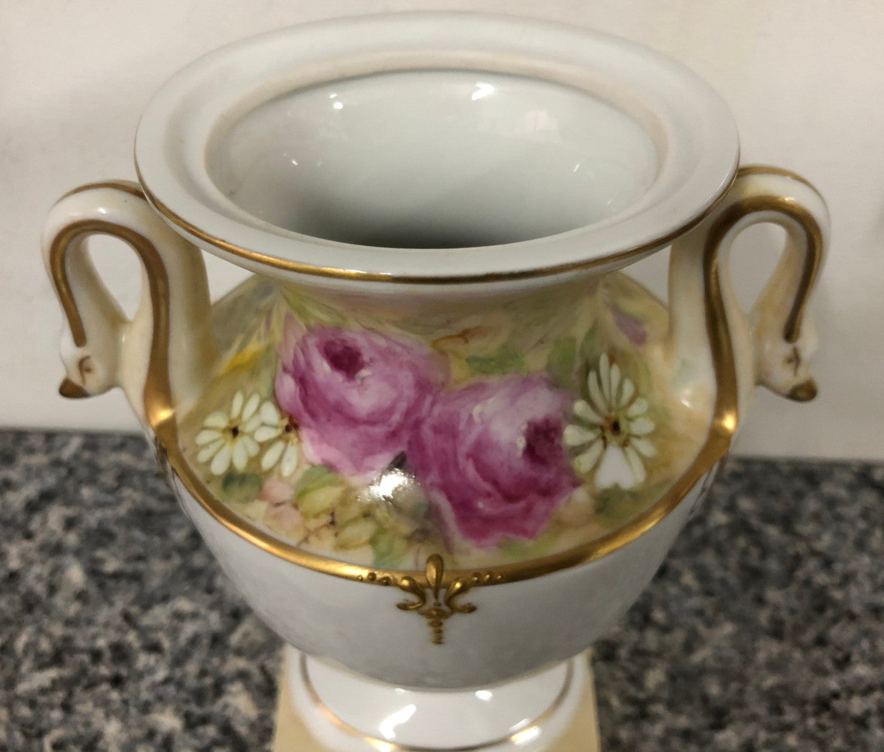Beautiful Hand Painted Decorative Lidded Vase | Antique & Vintage | Moonee Ponds Antiques | Australia Wide