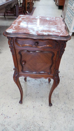 Single French Bedside Cabinet-2 | Antique & Vintage | Moonee Ponds Antiques | Australia Wide Delivery