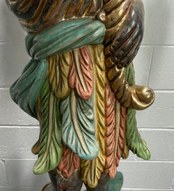 Italian Wooden Carved Blackamoor Lamp | Antique & Vintage | Moonee Ponds Antiques | Australia Wide Delivery