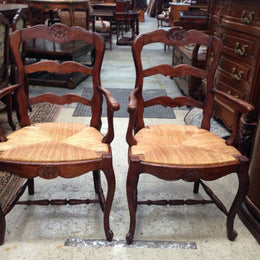 Pair French Carvers