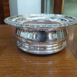 A Fabulous Sheffield Silver Plate Wine Coaster