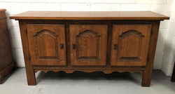 Lovely French Oak Three Door Buffet | Antique & Vintage | Moonee Ponds Antiques | Australia Wide Delivery