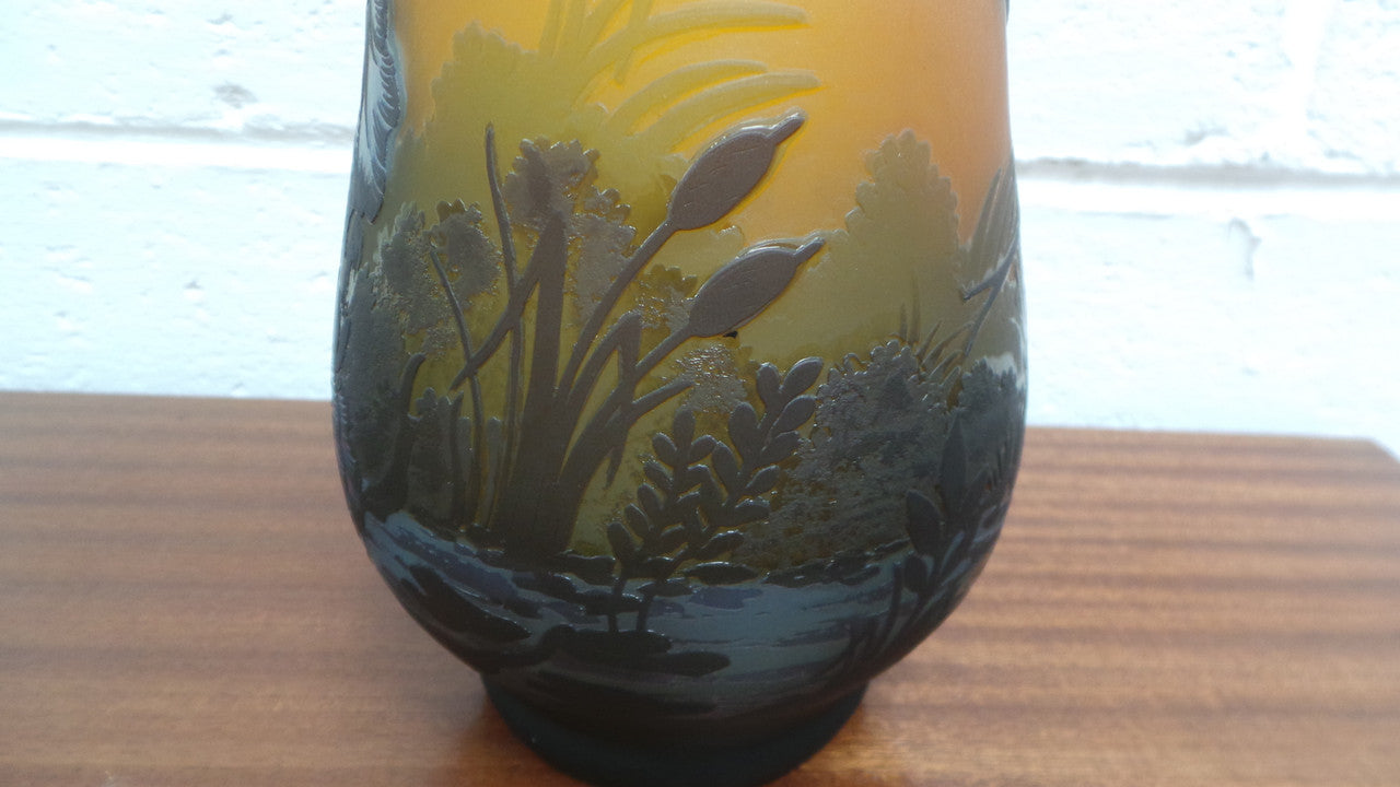 "Galle Style" Romanian Vase | Antique & Vintage | Moonee Ponds Antiques | Australia Wide Delivery