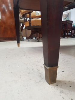 French Mahogany Partners Desk | Antique & Vintage | Moonee Ponds Antiques | Australia Wide Delivery