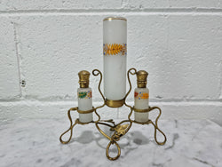French 19th Century Perfume Set In a Gilt Metal Stand | Antique & Vintage | Moonee Ponds Antiques | Australia Wide Delivery