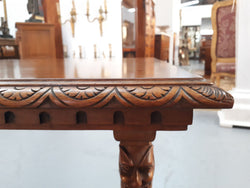 Gothic Style Walnut Coffee Table | Antique & Vintage | Moonee Ponds Antiques | Australia Wide Delivery