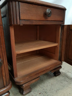 Pair of Art Deco Bedside Cabinets-1 | Antique & Vintage | Moonee Ponds Antiques | Australia Wide Delivery