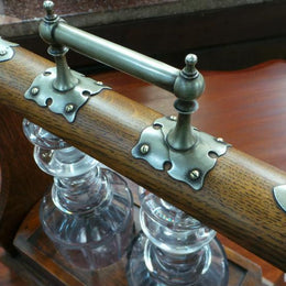 Late Georgian Tantalus Decanter Set