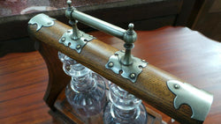 Late Georgian Tantalus Decanter Set | Antique & Vintage | Moonee Ponds Antiques | Australia Wide Delivery