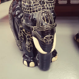 Vintage Chinese Elephant Planter Stand