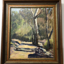 Framed Painting by artist "Frank Cozier"