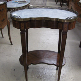 Lovely French Walnut Side Table