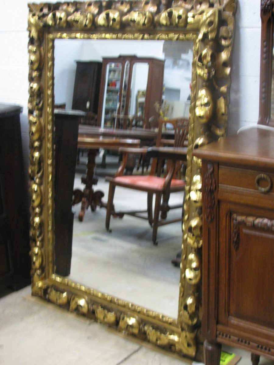Antique French Gilt Baroque Style Mirror | Antique & Vintage | Moonee Ponds Antiques | Australia Wide Delivery